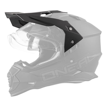 0817-905 Visiera per casco SIERRA FLAT nera