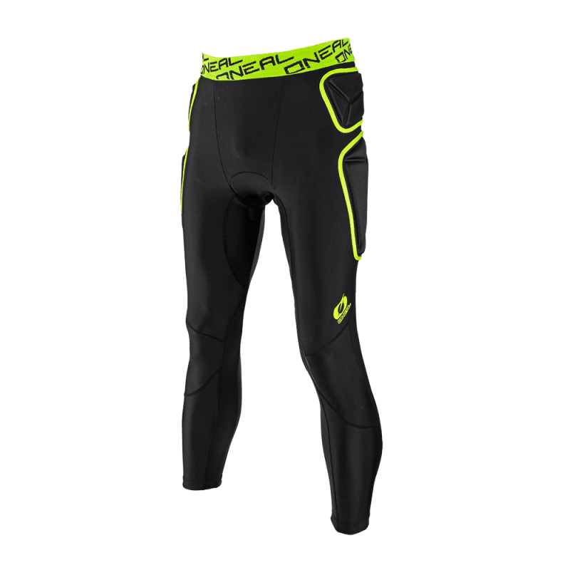1288-104 Pantaloni TRAIL lime/nero L