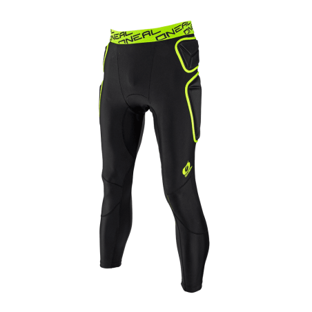 1288-104 Pantaloni TRAIL lime/nero L