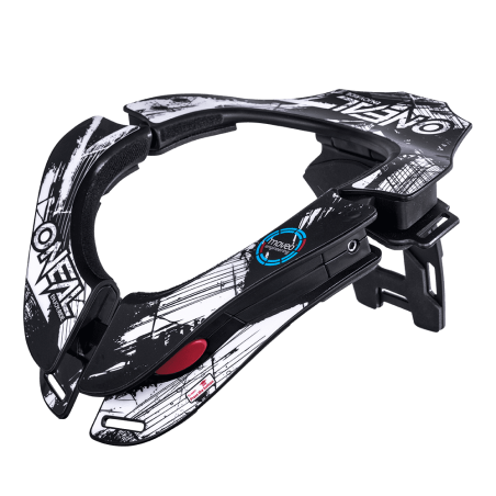 0535-010 TRON Neckbrace SHOCKER nero/bianco