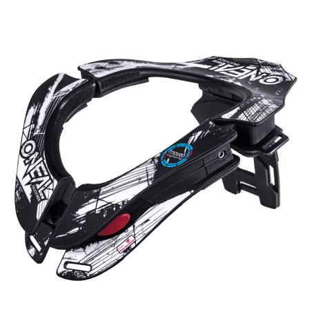 0535-010 TRON Neckbrace SHOCKER nero/bianco