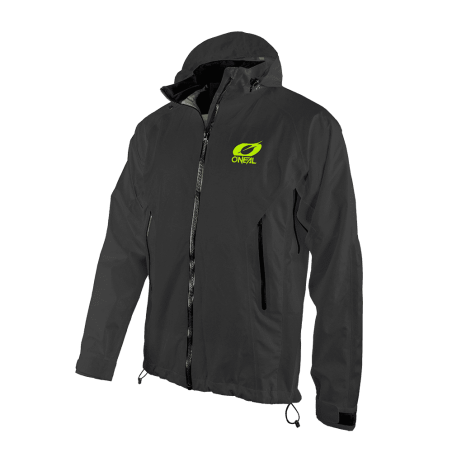 1107-103 Giacca antipioggia TSUNAMI nera M