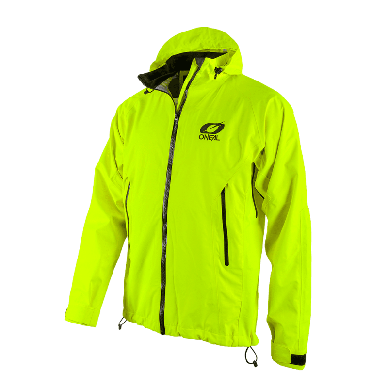 1107-204 Giacca antipioggia TSUNAMI giallo neon L