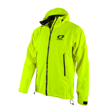 1107-205 Giacca antipioggia TSUNAMI giallo neon XL