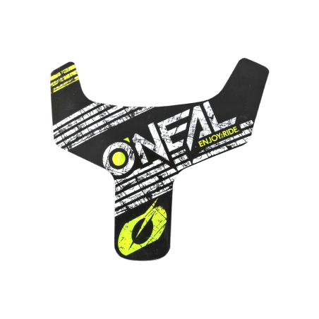 0734-910 Adesivo di ricambio PXR Stone Shield nero/giallo neon