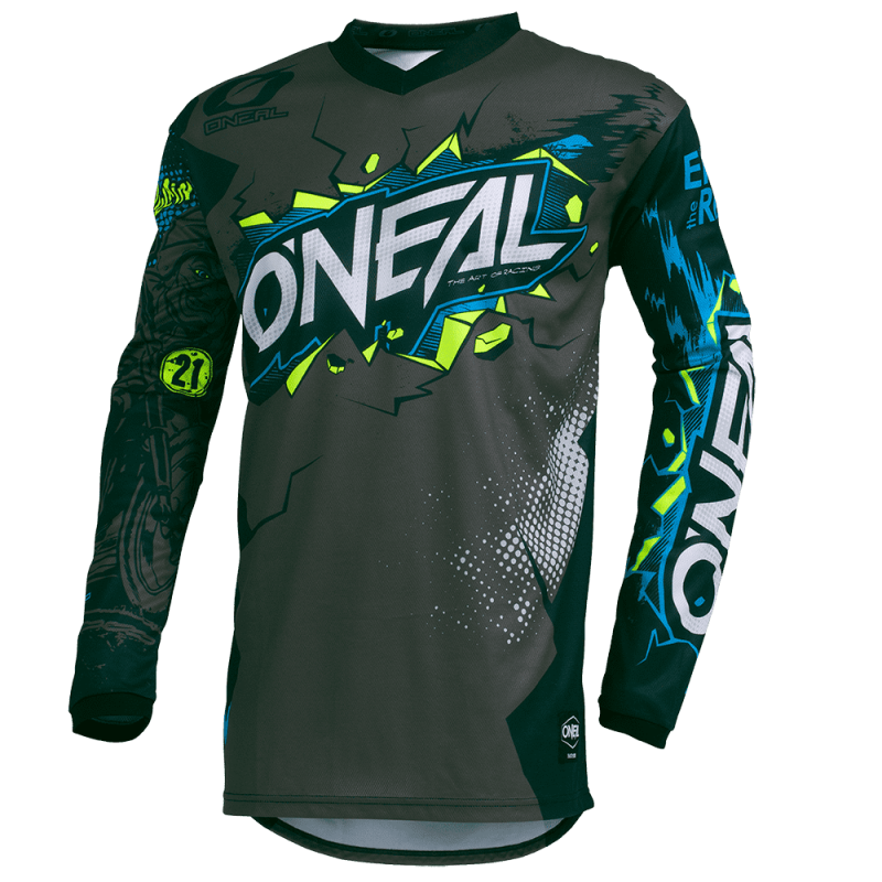 002E-914 Maglia da ragazzo ELEMENT VILLAIN grigia L