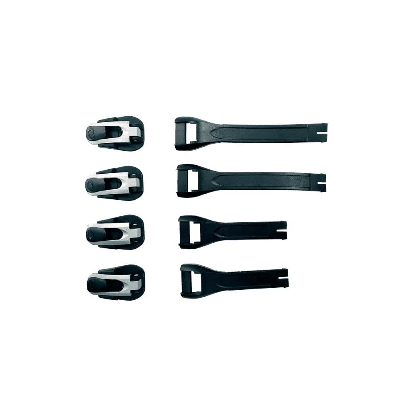 0333-900 RMX Boot - Kit completo fibbia/cinturino nero/argento