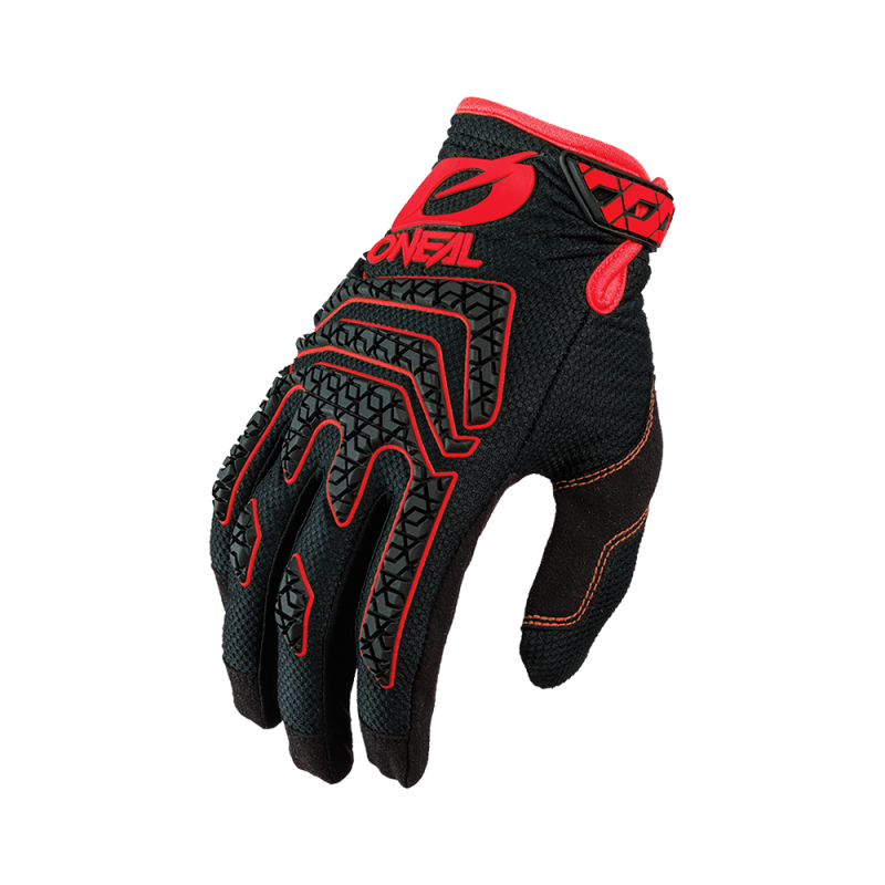 0366-438 Guanto SNIPER ELITE nero/rosso S/8