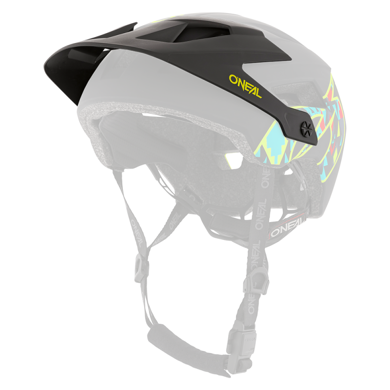 0502-250 Visiera DEFENDER Casco MUERTA nera