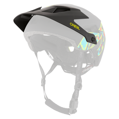 0502-250 Visiera DEFENDER Casco MUERTA nera