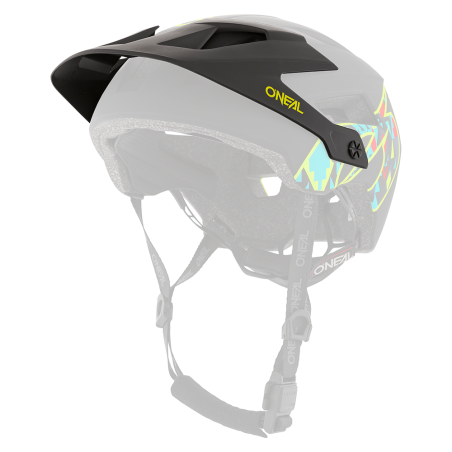 0502-250 Visiera DEFENDER Casco MUERTA nera