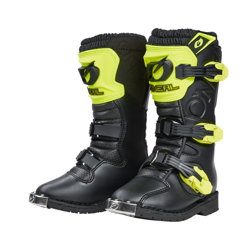 0336-599 Stivale RIDER PRO Youth giallo neon 11/30