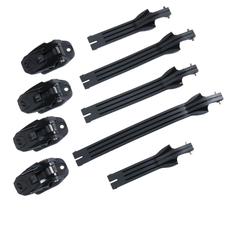 0335-901 Stivale RIDER PRO - Kit completo fibbia/cinturino nero