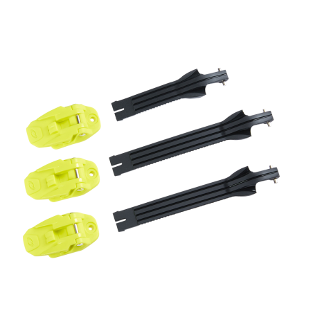 0335-913 Stivale RIDER PRO Youth - Kit completo fibbia/cinturino giallo neon/nero