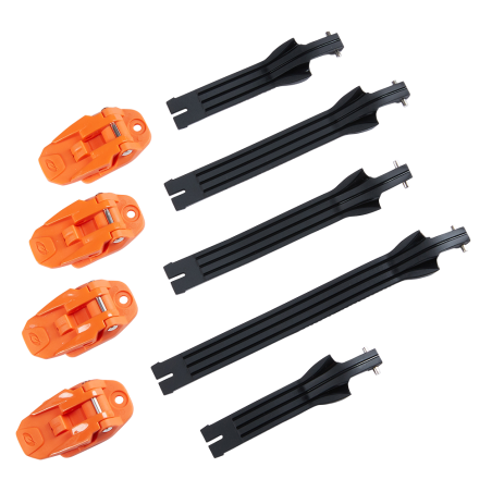 0335-914 Stivale RIDER PRO - Kit completo fibbia/cinturino arancione/nero