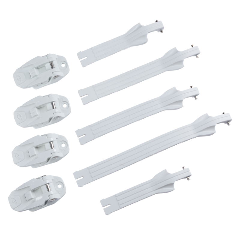 0335-915 Stivale RIDER PRO - Kit completo fibbia/cinturino bianco