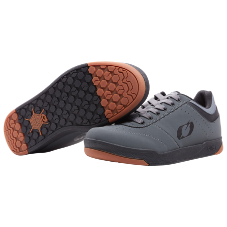 313-006 DÉCOLLETÉ FLAT Scarpa grigio/nero 38