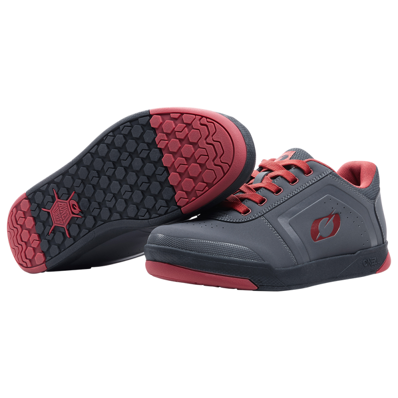 322-330 Scarpa per pedali PINNED FLAT grigio/rosso 43