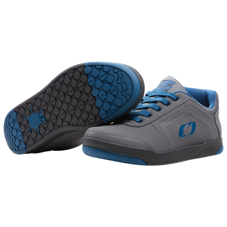 325-004 PINNED PRO FLAT Pedal Shoe grigio/blu 36