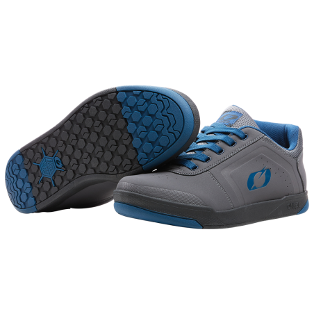 325-006 PINNED PRO FLAT Pedal Shoe grigio/blu 38