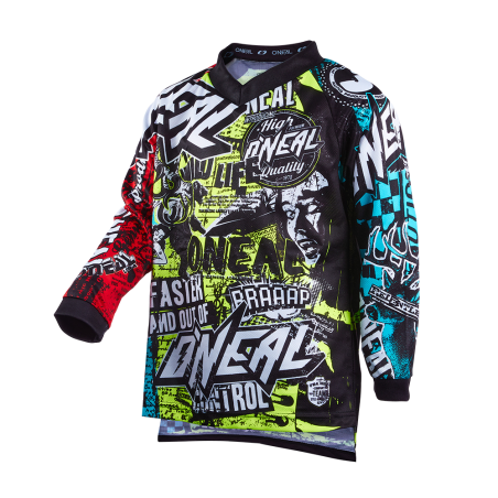 E003-814 Maglia da ragazzo ELEMENT WILD multi L