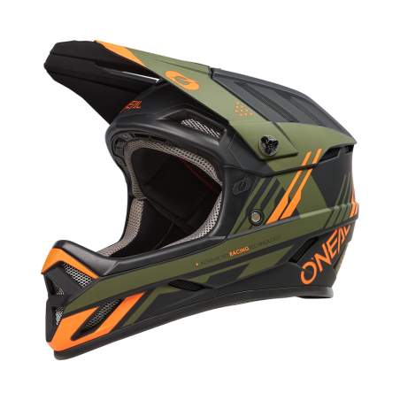 0500-736 Casco BACKFLIP STRIKE nero/arancione/oliva XXL (63/64 cm)