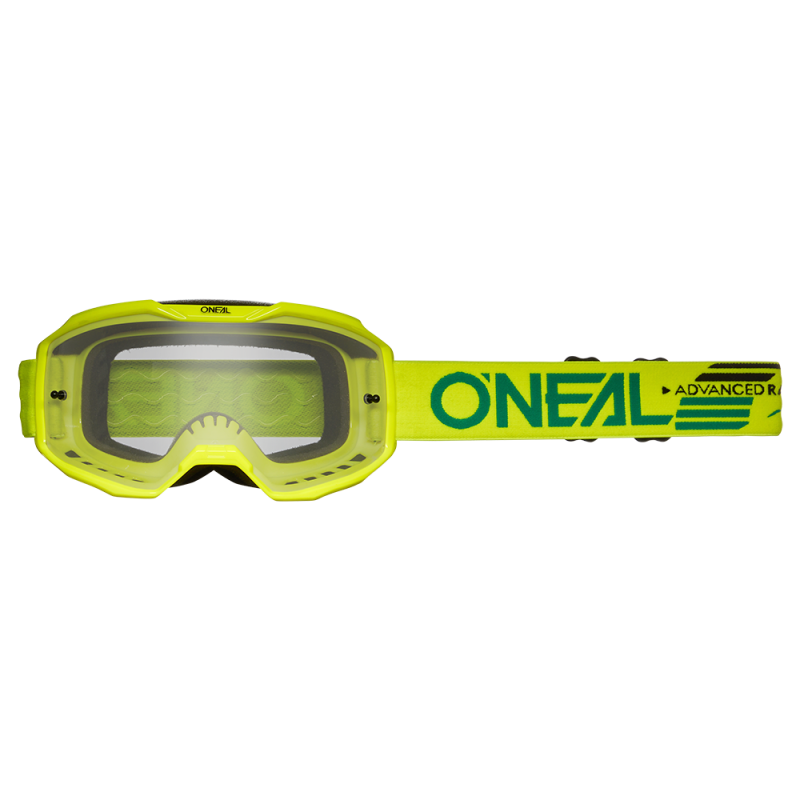 6029-010 B-10 Goggle SOLID giallo neon - trasparente