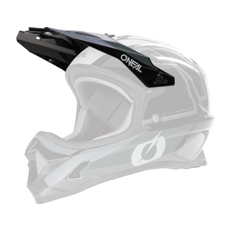 0481-080 Casco VISOR SONUS SPLIT nero/grigio