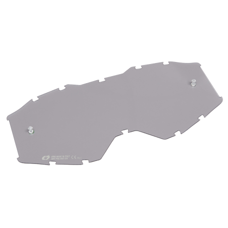 6029-912 Lente di ricambio per occhiali B-10 grigia con perni a strappo