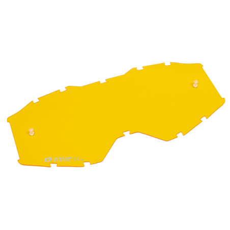 6029-915 Lente di ricambio per occhiali B-10 gialla con perni a strappo