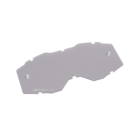 6029-922 Lente di ricambio per occhiali da sole B-10 Youth grigia con perni a strappo