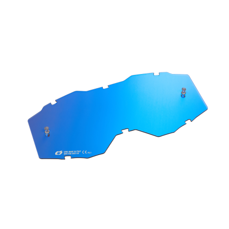 6029-924 Lente di ricambio per occhiali da sole B-10 Youth blu radio con perni a strappo