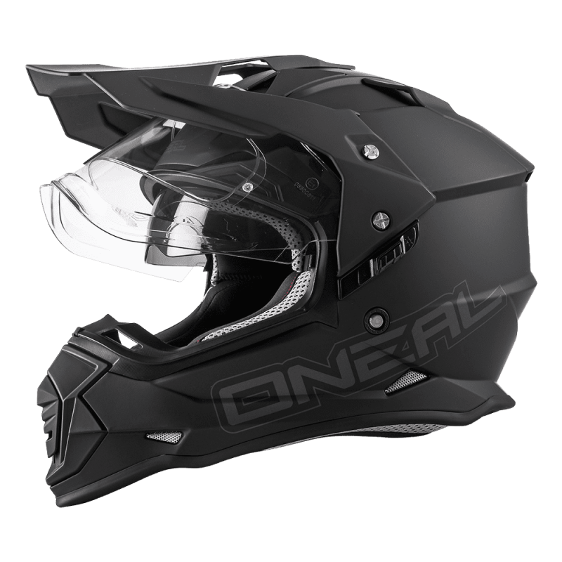 0818-526 Casco SIERRA FLAT nero XXL (63/64 cm)