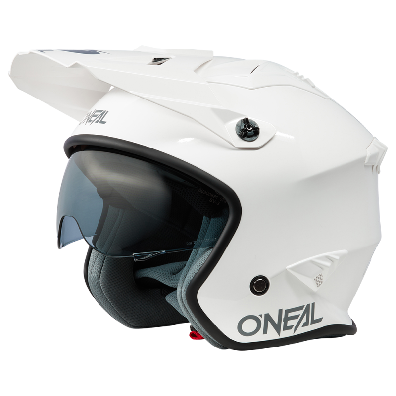 0635-053 Casco VOLT SOLID bianco M (57/58 cm)