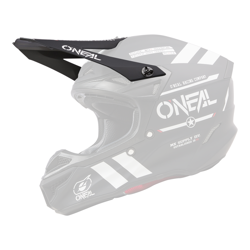 0628-070 Visiera 5SRS in poliacrilite per casco WARHAWK nera