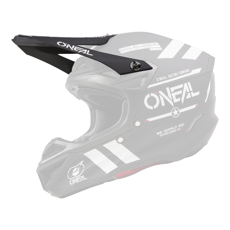 0628-070 Visiera 5SRS in poliacrilite per casco WARHAWK nera