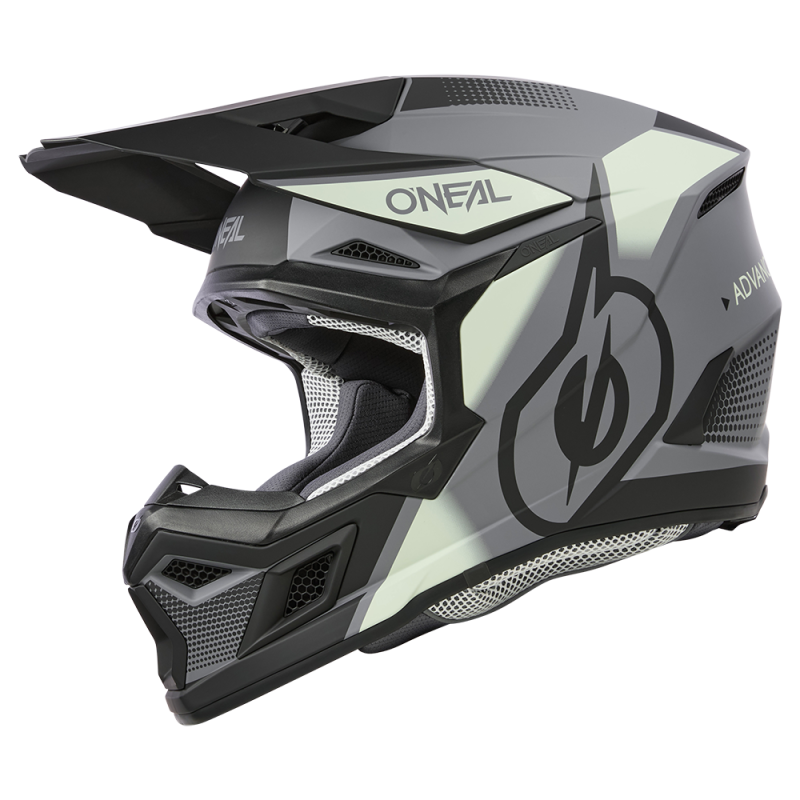 0625-293 Casco 3SRS VISION nero/grigio M (57/58 cm)