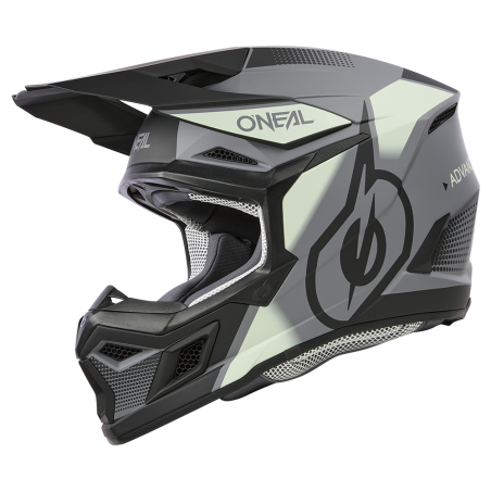 0625-294 Casco 3SRS VISION nero/grigio L (59/60 cm)