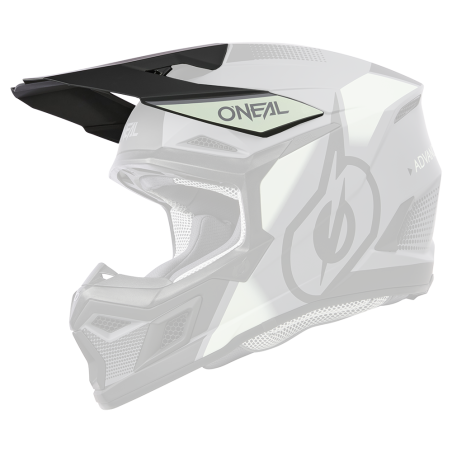 0625-290 Casco Visor 3SRS VISION nero/grigio