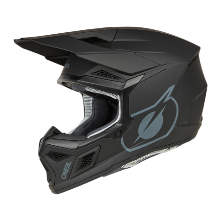 0625-005 Casco 3SRS Youth SOLID nero XL (55/56 cm)