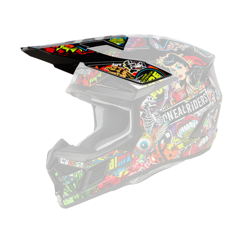 0625-140 Casco Visor 3SRS Youth CRANK multi