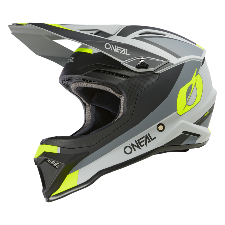 0634-325 Casco 1SRS STREAM nero/giallo neon XL (61/62 cm)