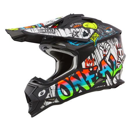 0200-075 Casco 2SRS RANCID nero/bianco XL (61/62 cm)