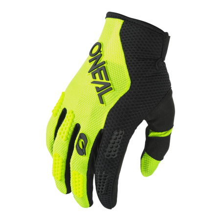 E032-411 Guanto ELEMENT RACEWEAR nero/giallo neon XL/10