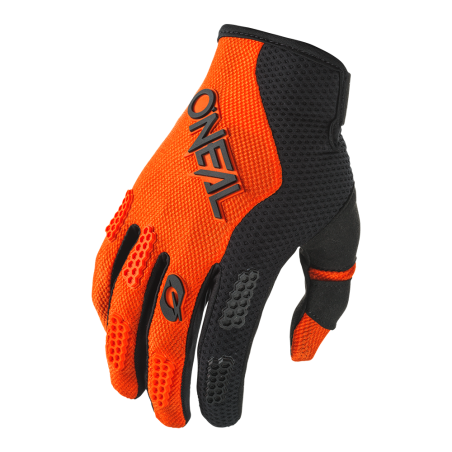 E032-509 Guanto ELEMENT RACEWEAR nero/arancione M/8