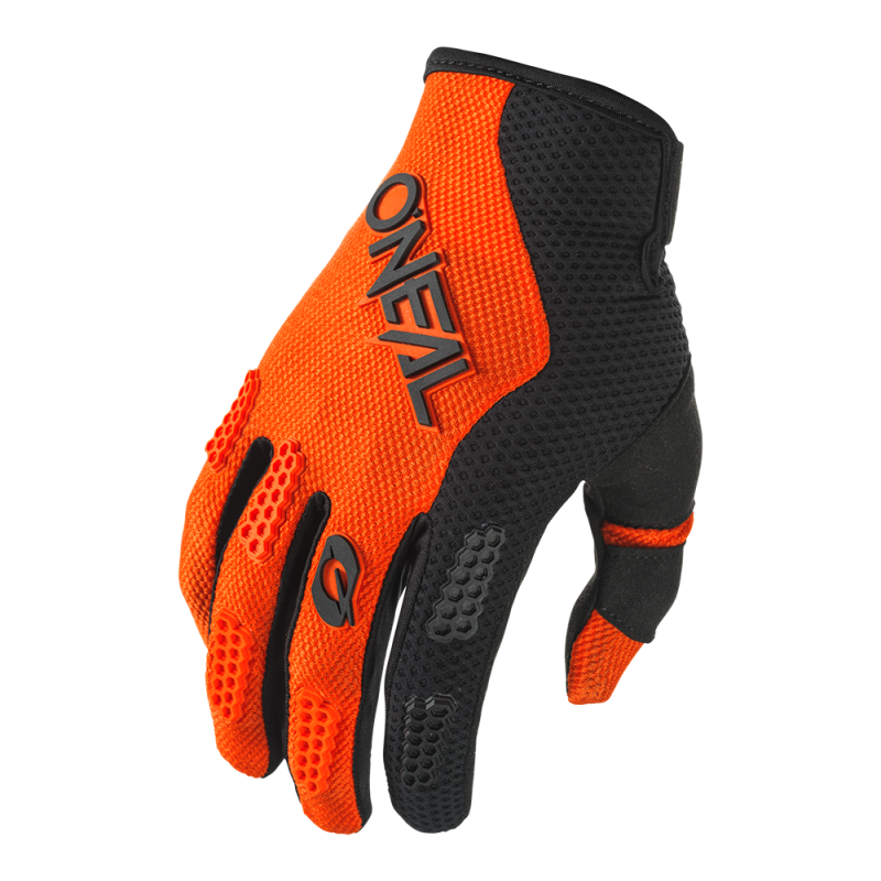 E032-512 Guanto ELEMENT RACEWEAR nero/arancione XXL/11