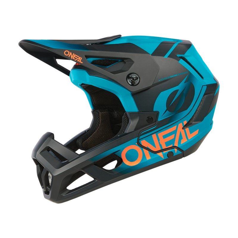 0541-223 Casco SL1 STRIKE nero/verde acqua M (57/58 cm)