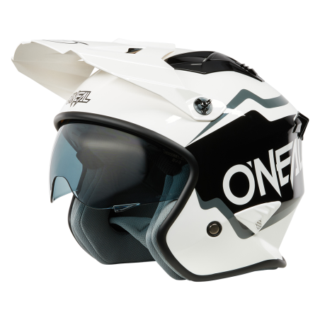 0635-075 Casco VOLT CORP bianco/nero XL (60 cm)