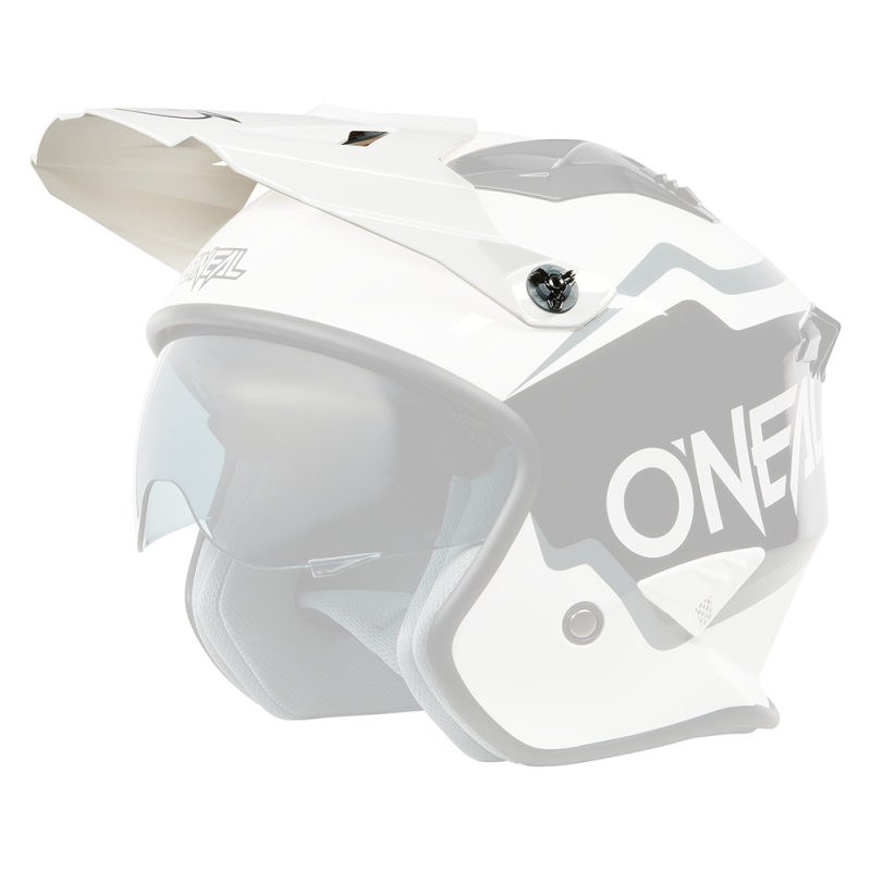 0635-070 Visiera VOLT Casco CORP bianco/nero