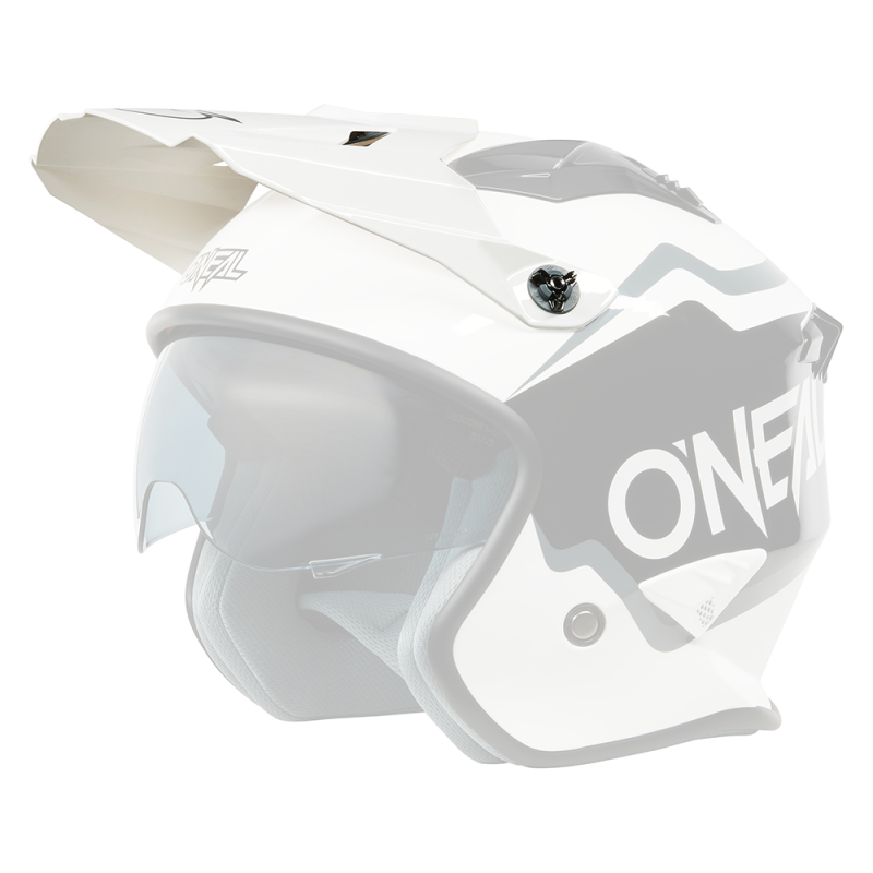 0635-070 Visiera VOLT Casco CORP bianco/nero